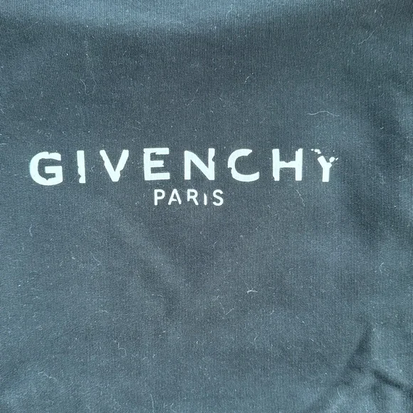 Givenchy Black Logo Cropped Sweatshirt - Picture 2 of 4